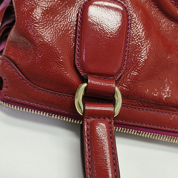 Soho Small Calfskin Red