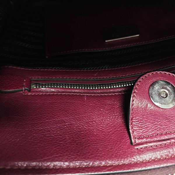 Calfskin Tote Bag Red