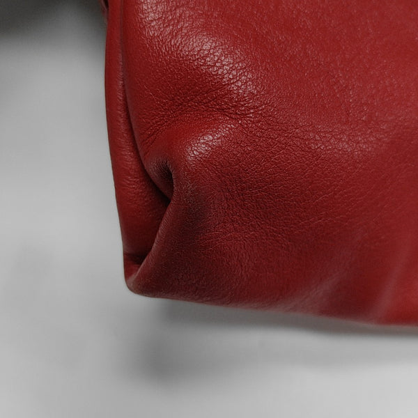 Calfskin Crossbody Bag Red
