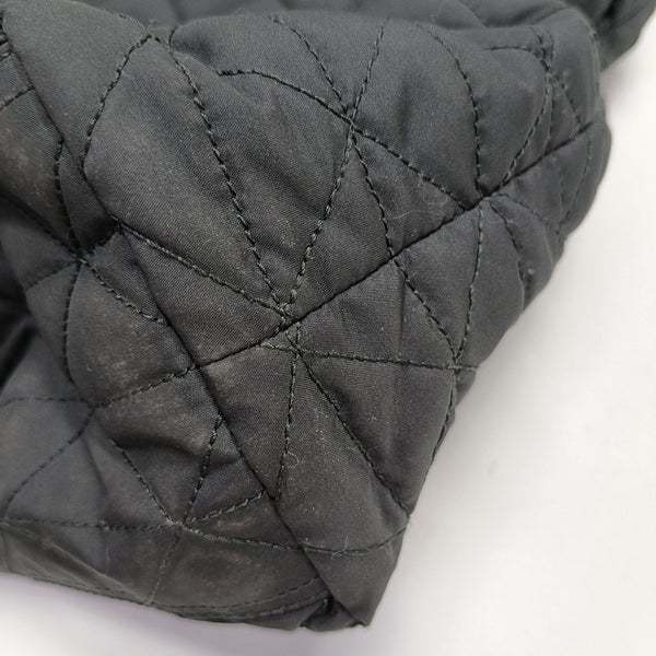 Quilted Nylon Black