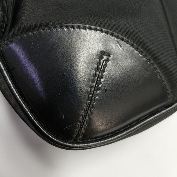 Nylon Shoulder Bag Black