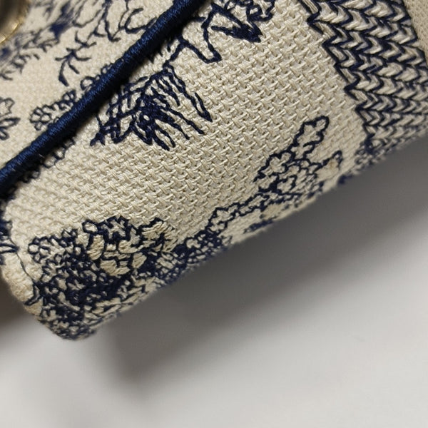 Lady D-Lite Medium Canvas Blue