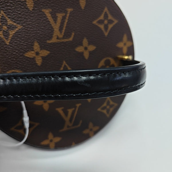 CANNES PM Monogram Coated Canvas Brown