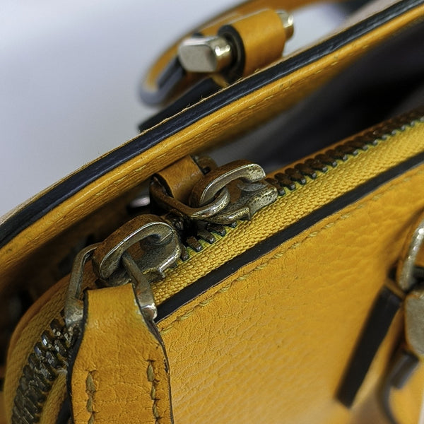 Calfskin Tote Bag Yellow