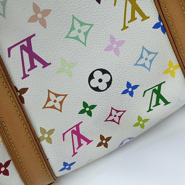 LV × TM PRISCILLA Monogram Coated Canvas White