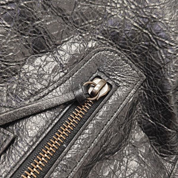 Lambskin Shoulder Bag Black