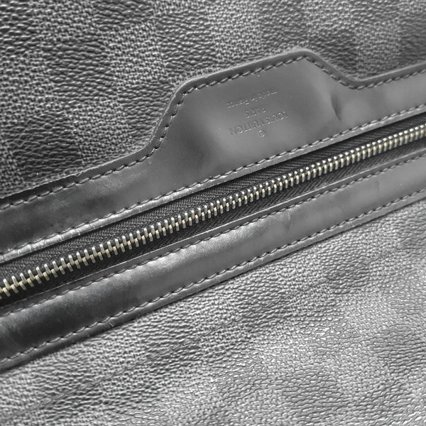 DANIEL Damier Graphite Coated Canvas Gray