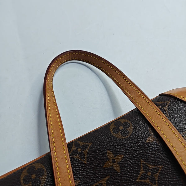 Cojín GM Lona revestida Monogram Marrón