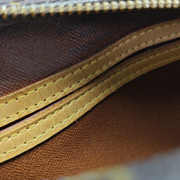 BLOIS PM Monogram Coated Canvas Brown