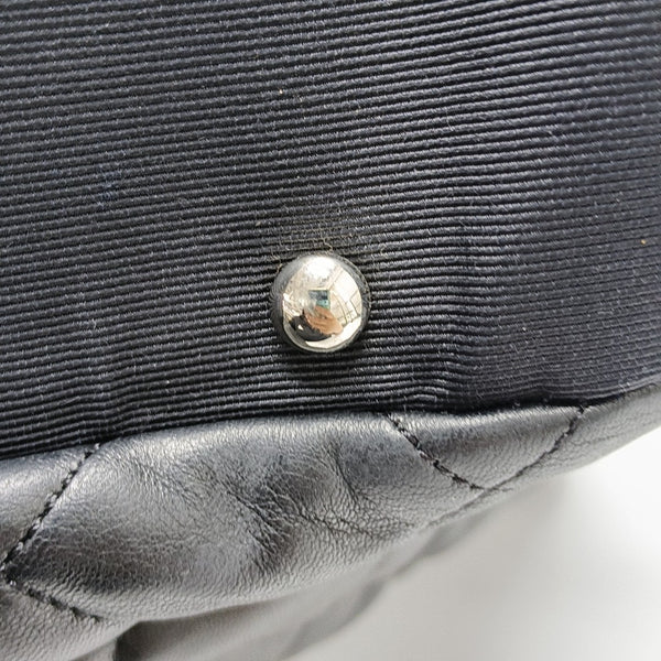 Quilted Lambskin Black