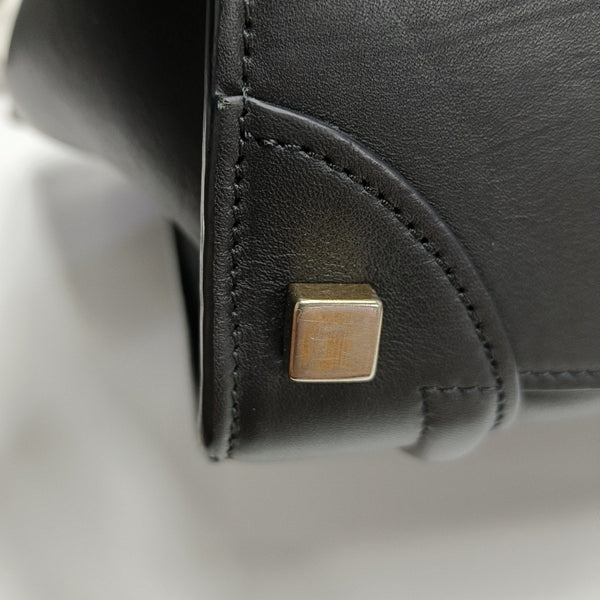 LUGGAGE Micro Calfskin Black