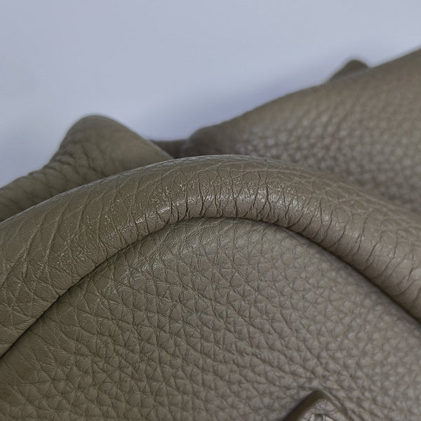 Calfskin Shoulder Bag Beige
