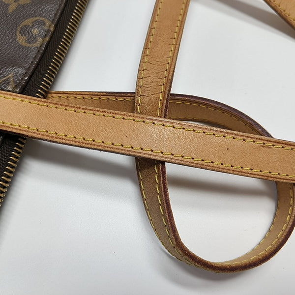 TOTALLY MM Monogram Coated Canvas Brown