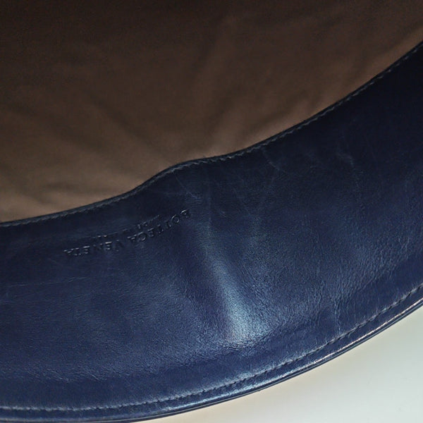 Calfskin Shoulder Bag Blue