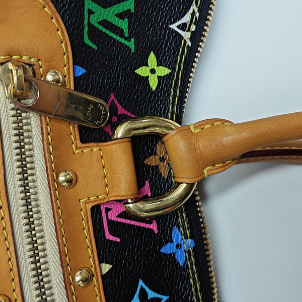 LV × TM RITA Monogram Coated Canvas Black