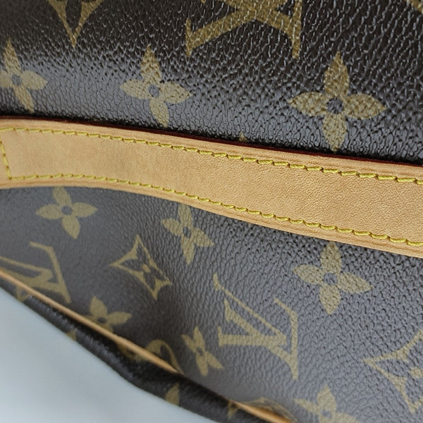 SPEEDY 30 Monogram Coated Canvas Brown