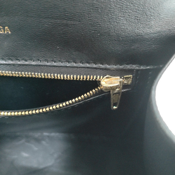 Hourglass S Calfskin Black