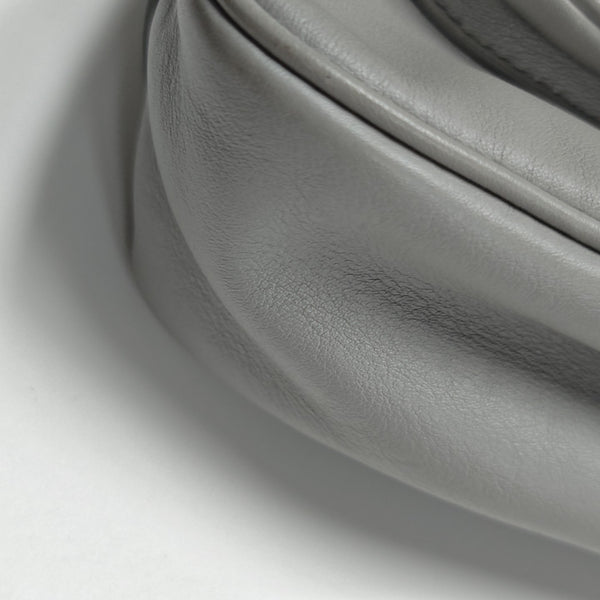 Calfskin Shoulder Bag Gray