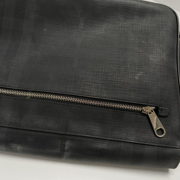 London Coated Canvas Black