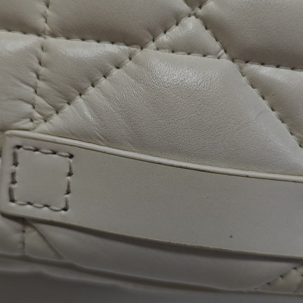 Diorcamp Small Cannage Calfskin White