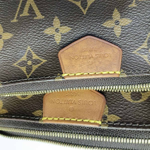 MULTI Monogram Coated Canvas Brown