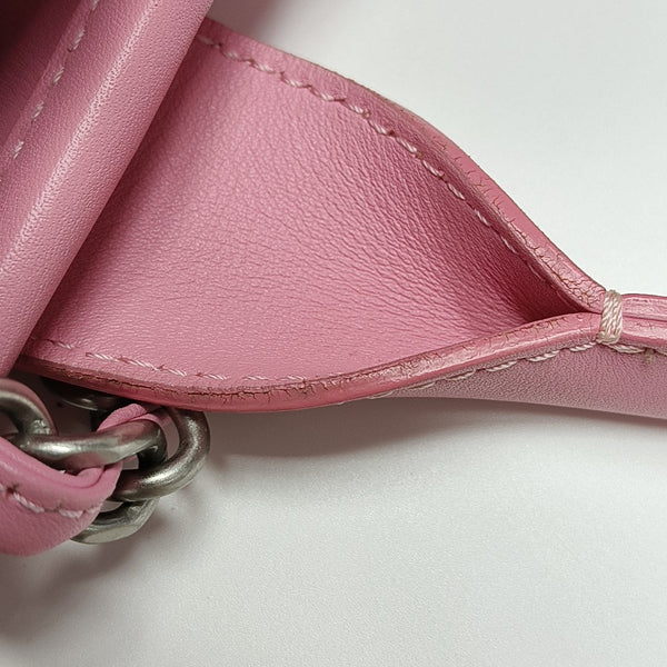 DEAUVILLE Large Quilted Canvas Pink