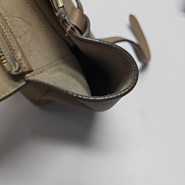BELT Micro Calfskin Beige