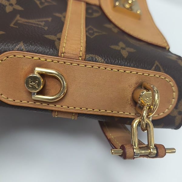 DUFFLE Monogram Coated Canvas Brown