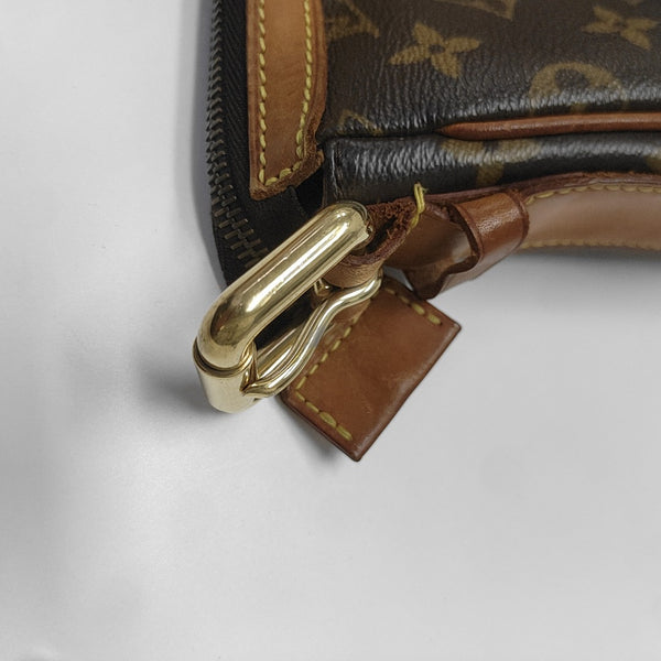 TULUM GM Monogram Coated Canvas Brown