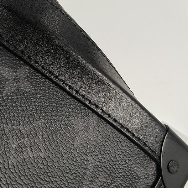 SOFT TRUNK Monogram Coated Canvas Black