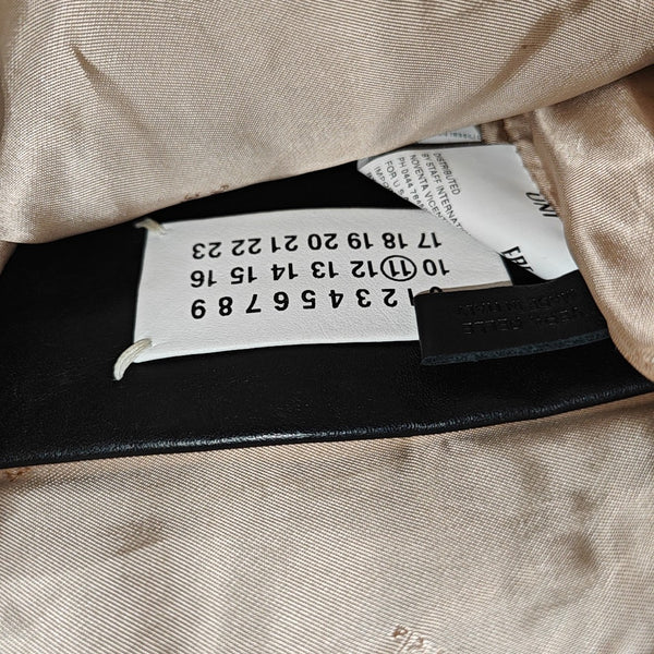 Calfskin Top Handle Bag Black