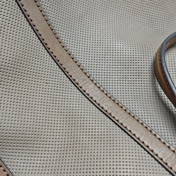Calfskin Top Handle Bag Gray