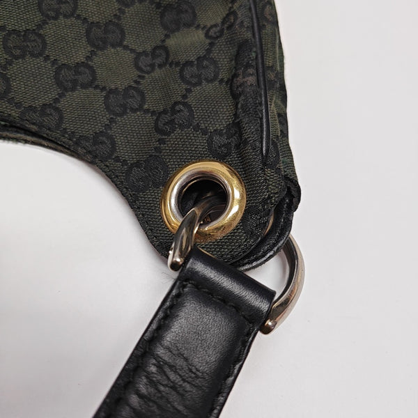Monogram Canvas Top Handle Bag Green