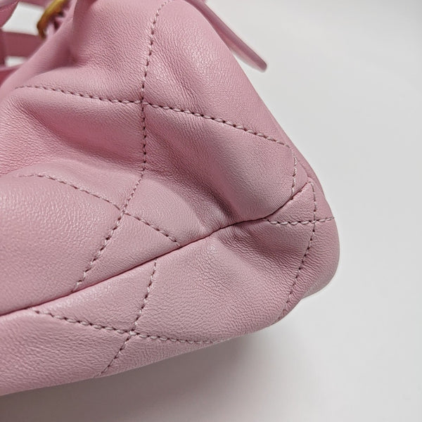 24S Quilted Lambskin Pink