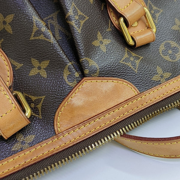 PALERMO PM Monogram Coated Canvas Brown