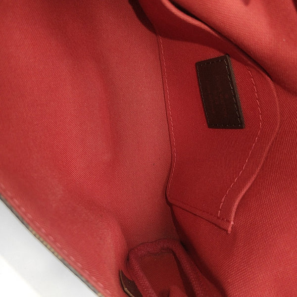 FAVORITE PM Damier Ebene Coated Canvas Brown