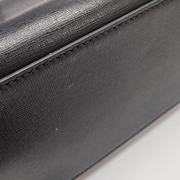2 Jours Small Calfskin Black