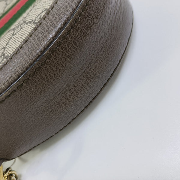 Ophidia Mini Monogram Coated Canvas Beige