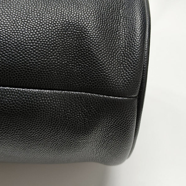 DEAUVILLE Small Grained Calfskin Black