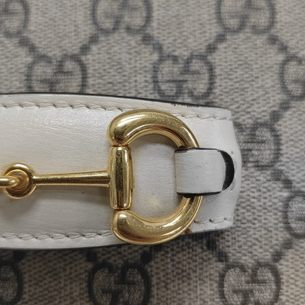 Horsebit 1955 Mini Coated Canvas Beige