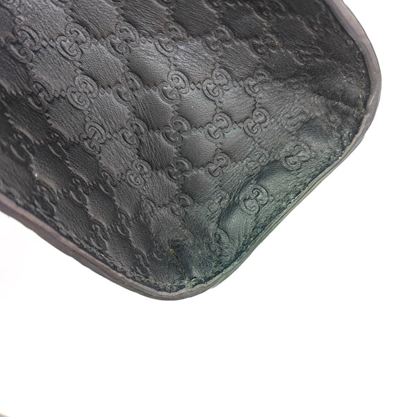 Emily Chain Monogram Calfskin Black