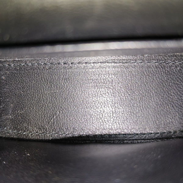 Hourglass Mini Calfskin Black