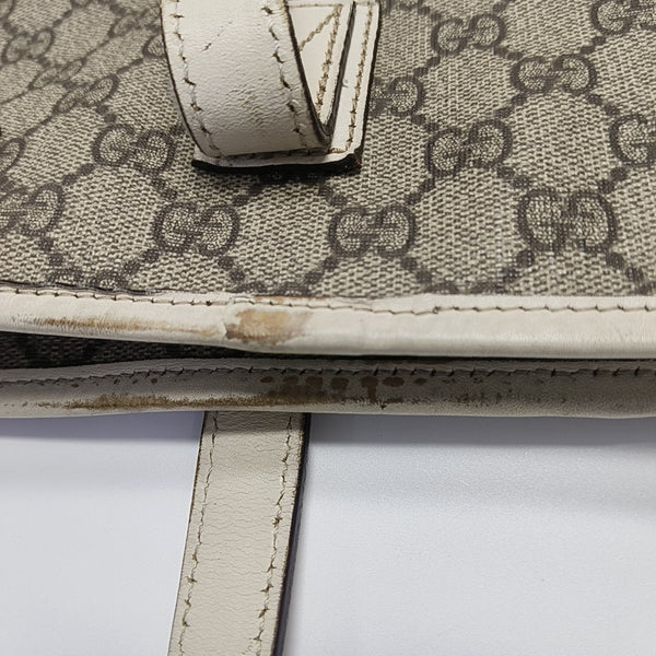 GG Imprime Monogram Coated Canvas Beige