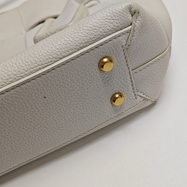 Arco Small Calfskin White