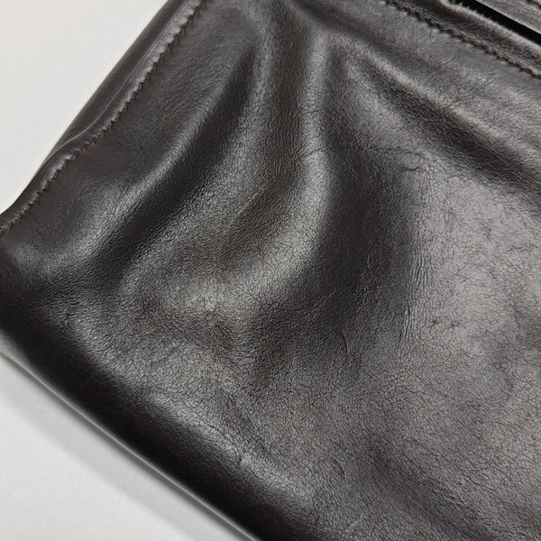Calfskin Clutch Red