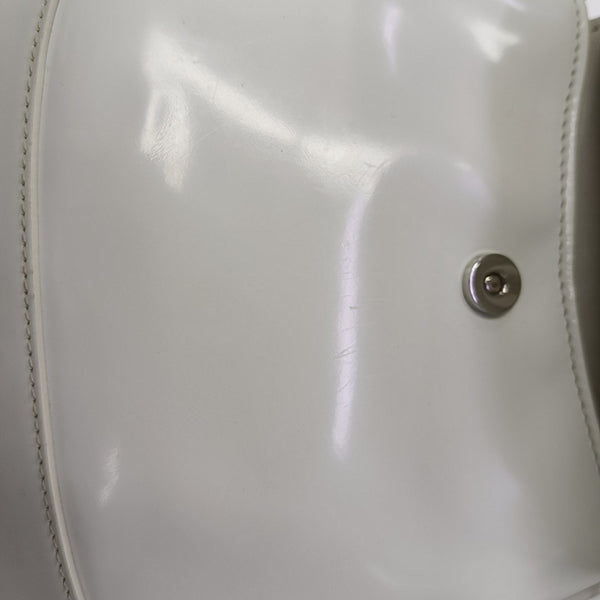 Cleo Mini Calfskin White