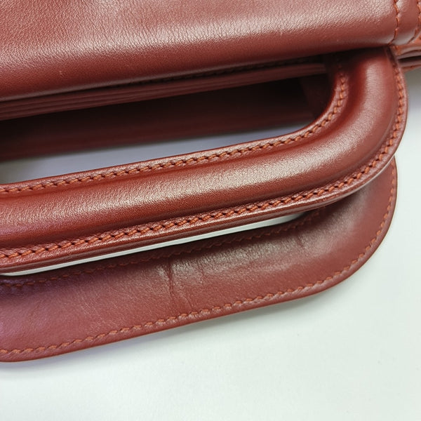 HAMPTONS CC Quilted Calfskin Red