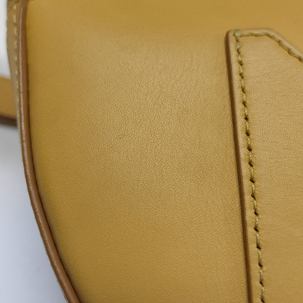 Olympia Small Calfskin Yellow