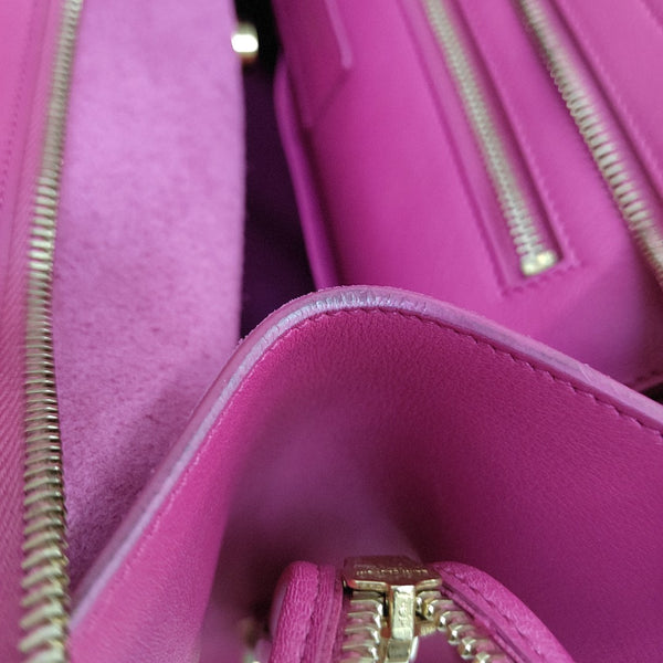 CHYC Y LIGNE Medium Calfskin Red