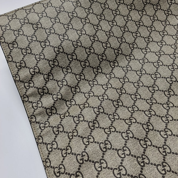 Monogram Coated Canvas Tote Bag Beige